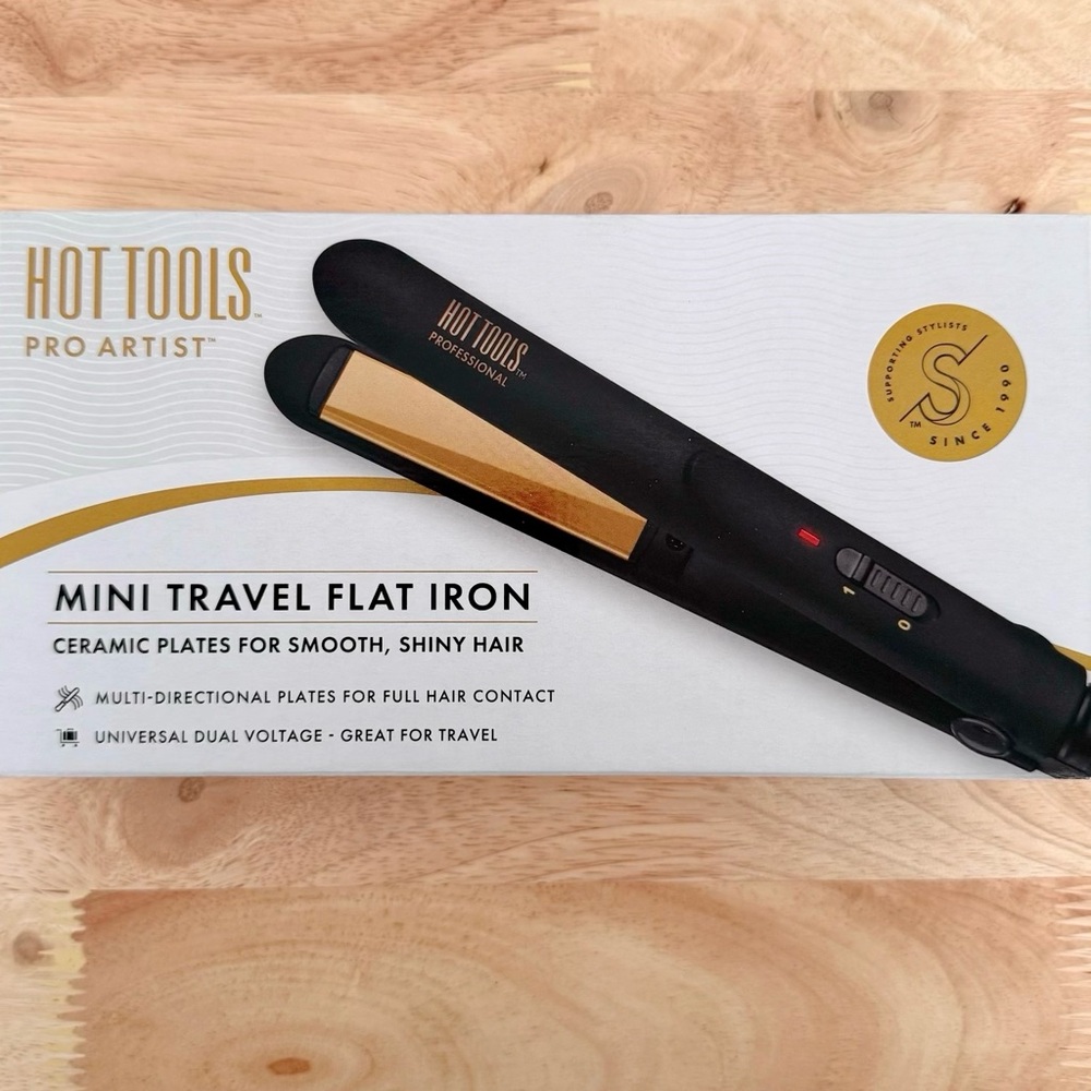 Hot Tools Mini Travel Flat Iron